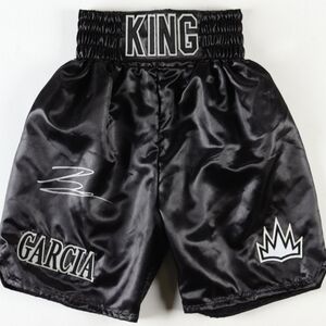 Ryan Garcia Signed Custome"King Ryan" Boxing Trunks (Beckett)